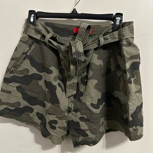 Camo shorts women